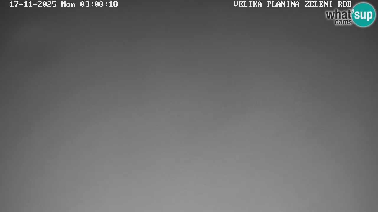 Zeleni Rob | Webcam en vivo Velika Planina