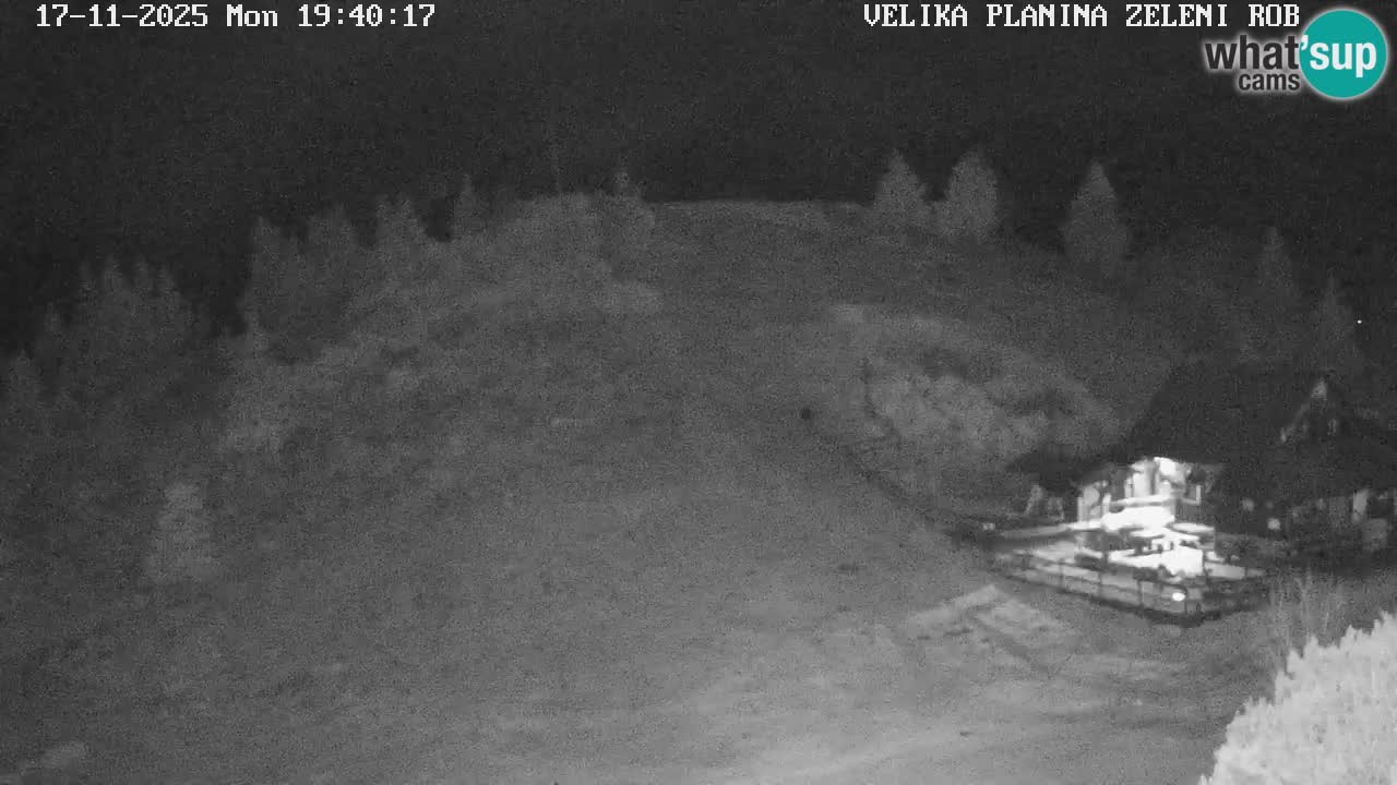 Zeleni Rob – Webcam live | Velika Planina