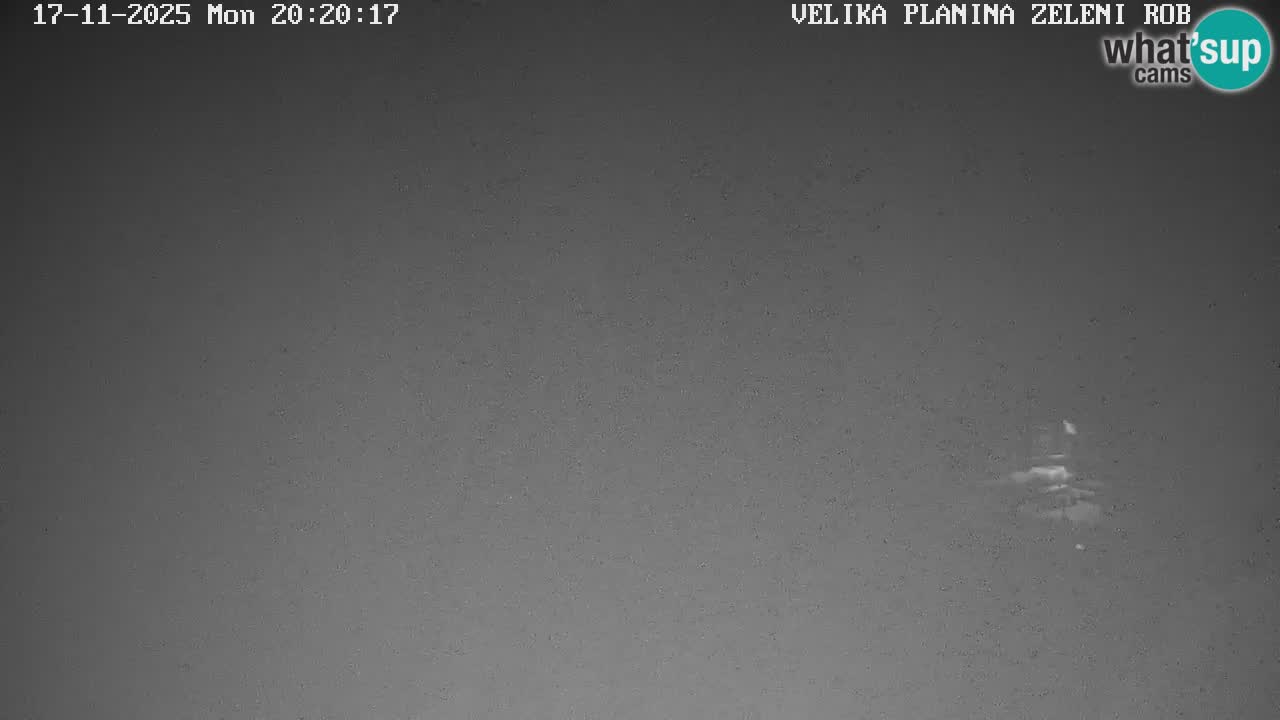 Zeleni Rob – kamera v živo | Velika Planina