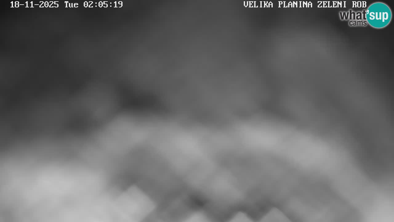 Zeleni Rob | Web kamera Velika Planina