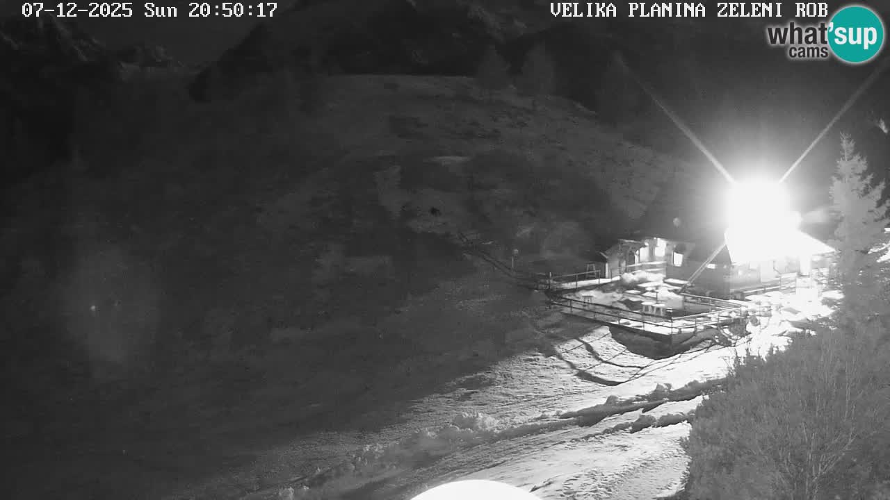 Zeleni Rob – Webcam live | Velika Planina