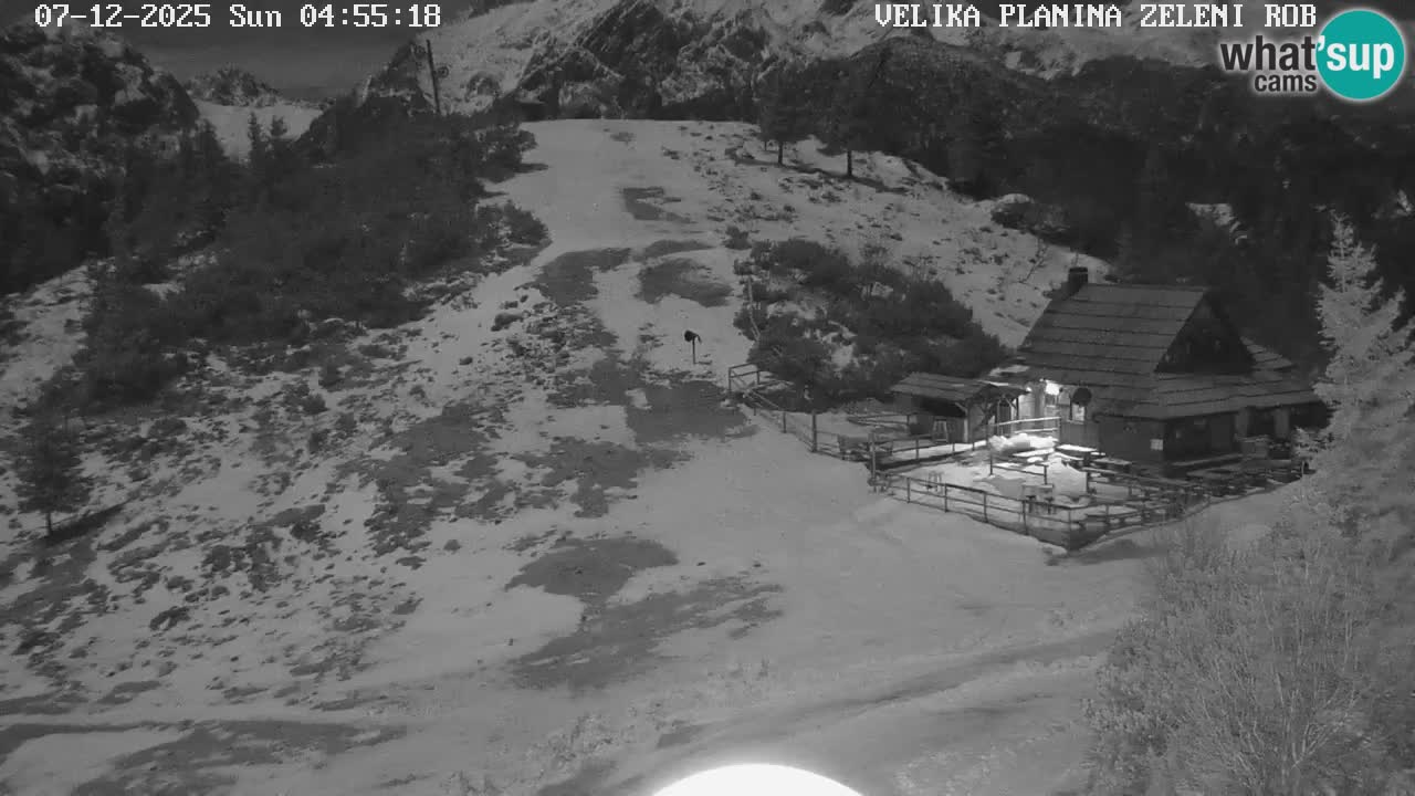 Zeleni Rob | Webcam live Velika Planina