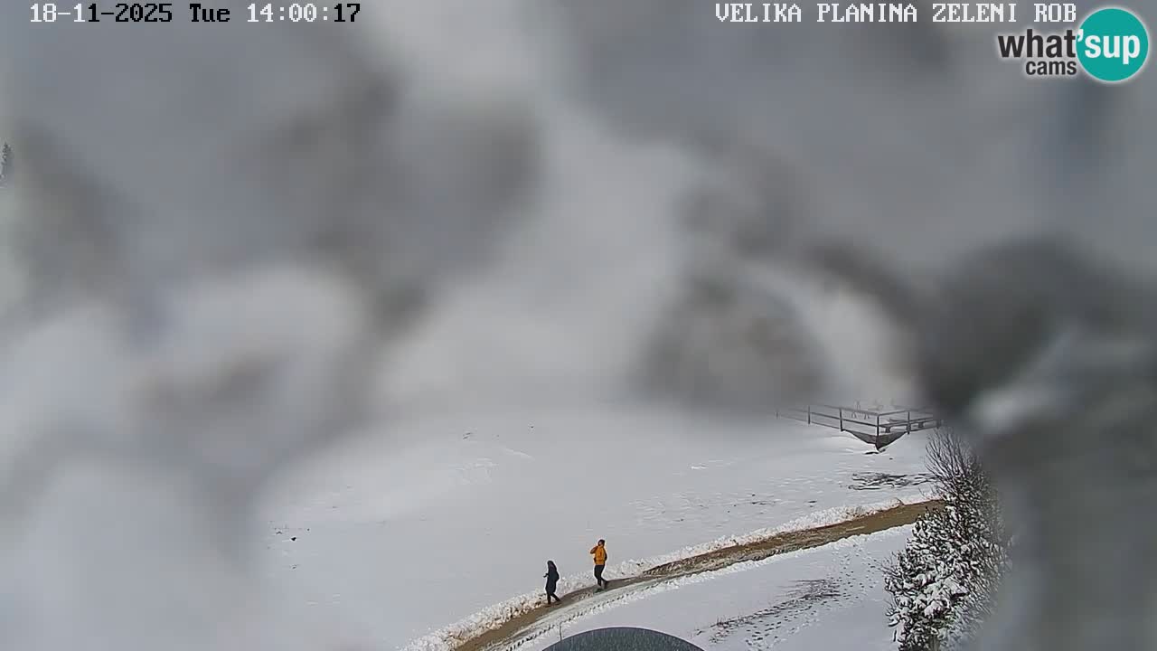 Zeleni Rob – Webcam live | Velika Planina
