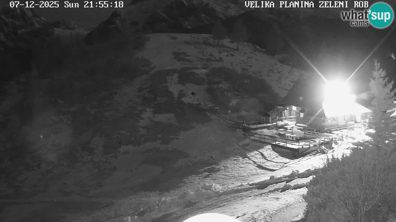 Zeleni Rob – Webcam live | Velika Planina