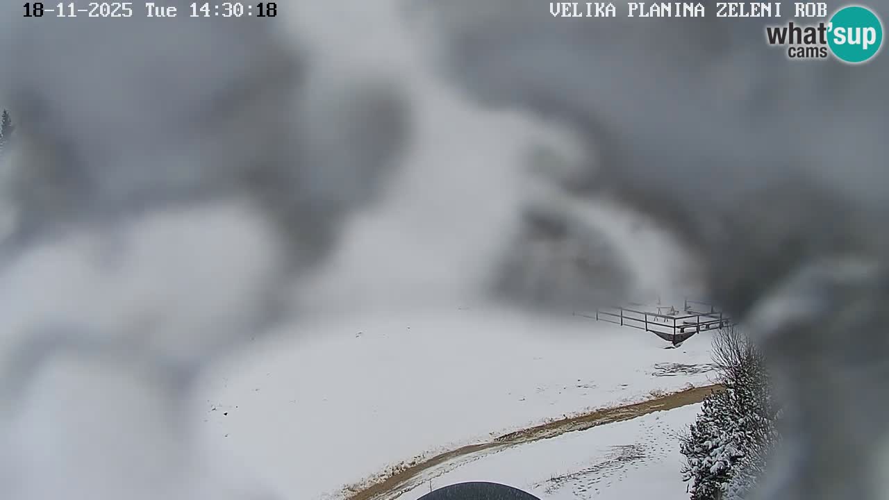 Zeleni Rob – Webcam live | Velika Planina