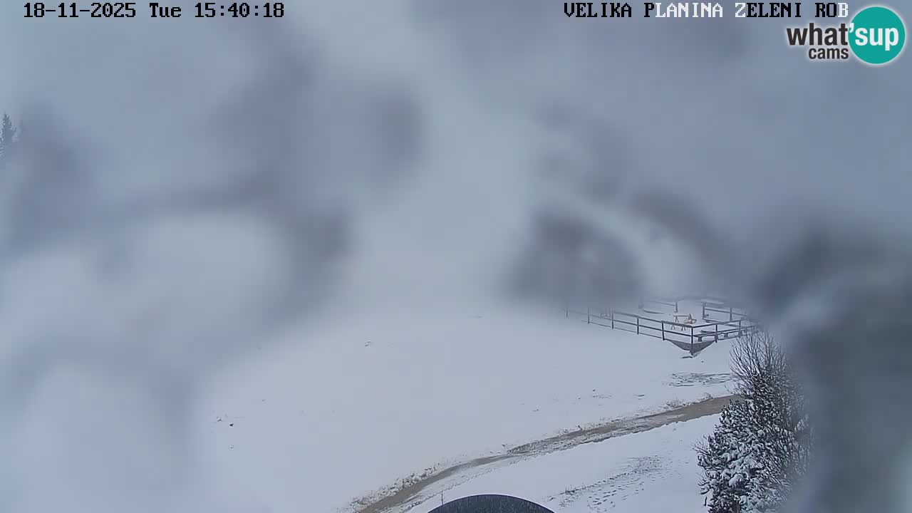 Zeleni Rob – Webcam live | Velika Planina