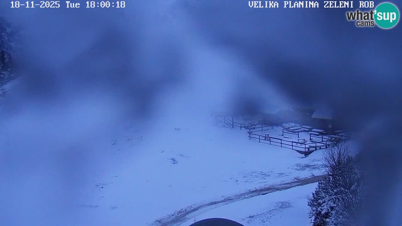 Zeleni Rob – Webcam live | Velika Planina
