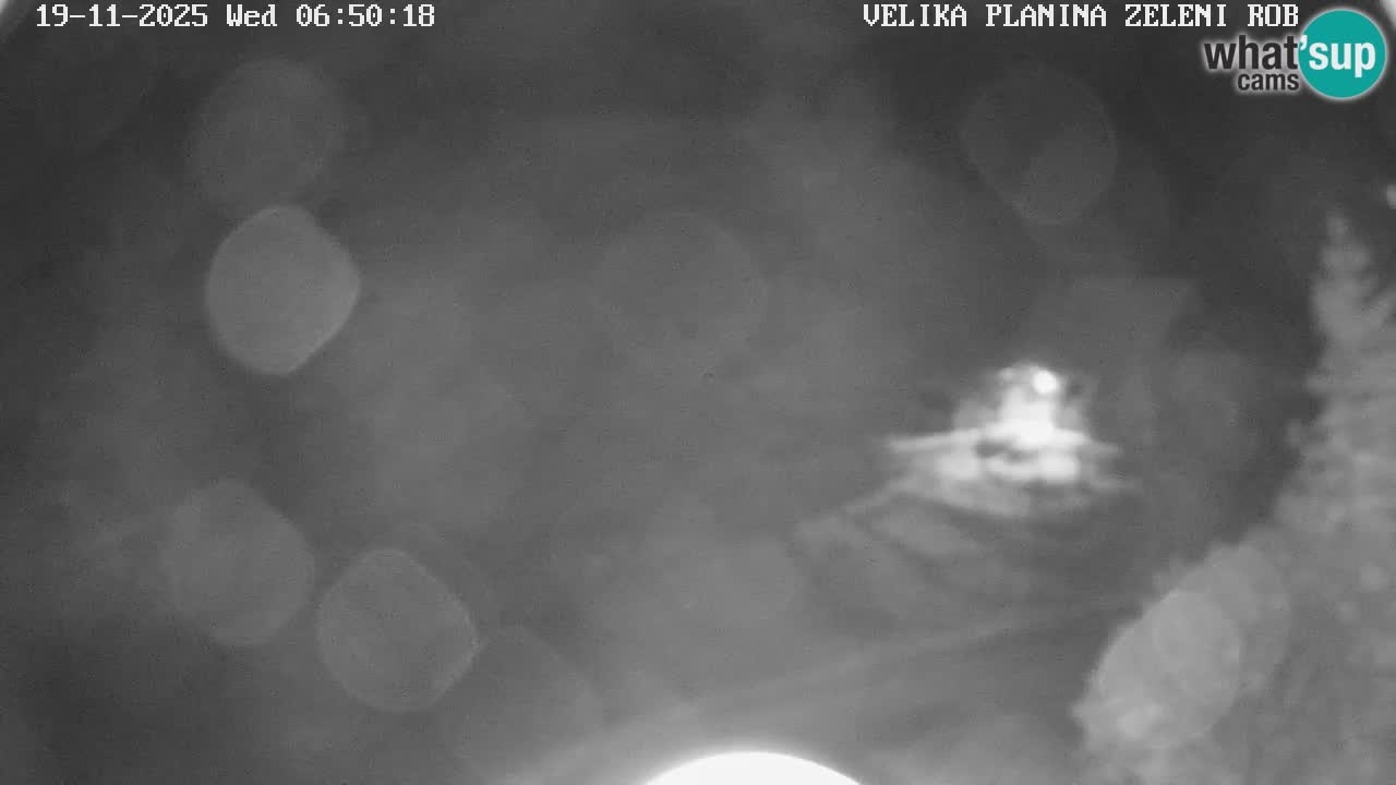 Zeleni Rob | Webcam en vivo Velika Planina