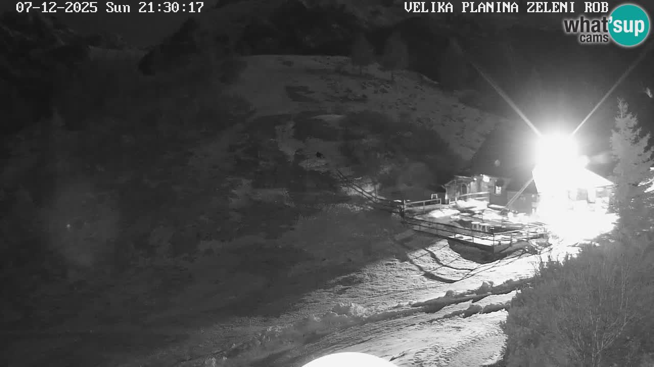 Zeleni Rob – Webcam live | Velika Planina