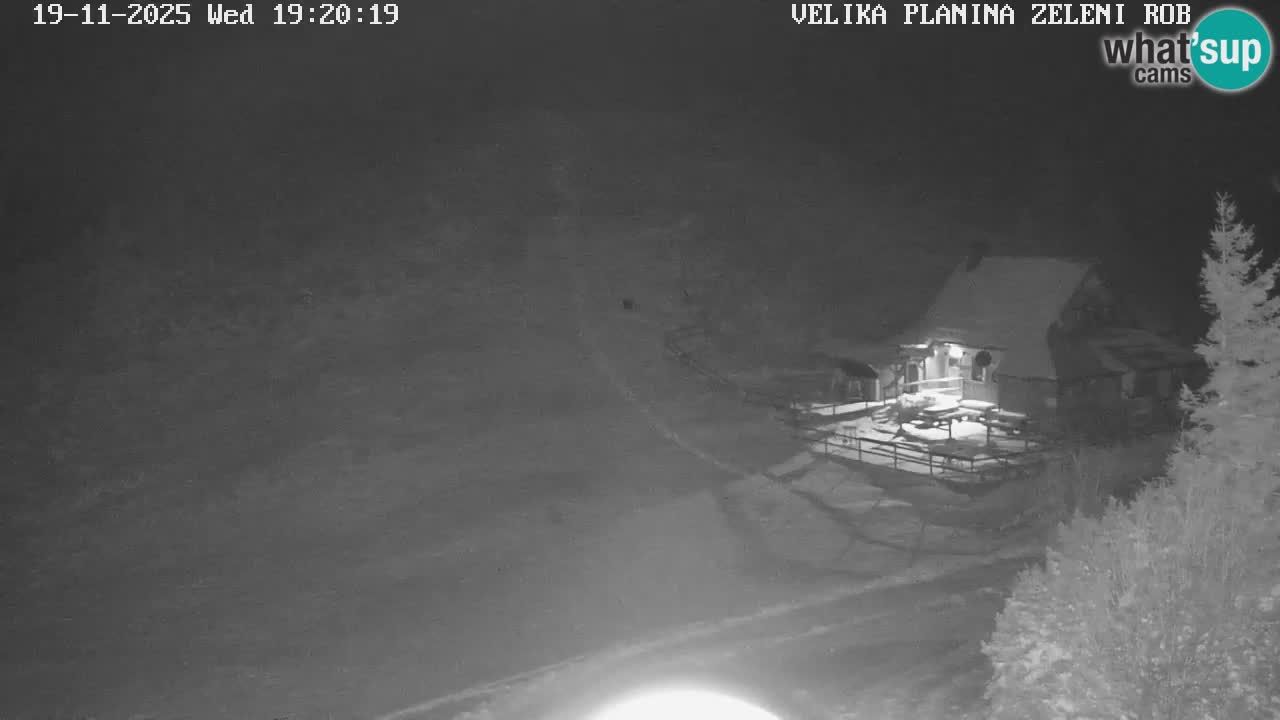 Zeleni Rob – Webcam live | Velika Planina