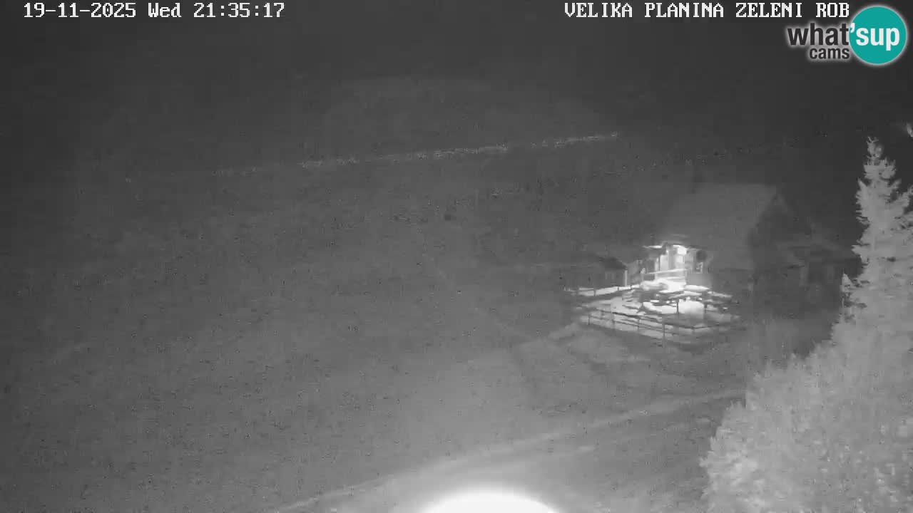 Zeleni Rob – Webcam live | Velika Planina