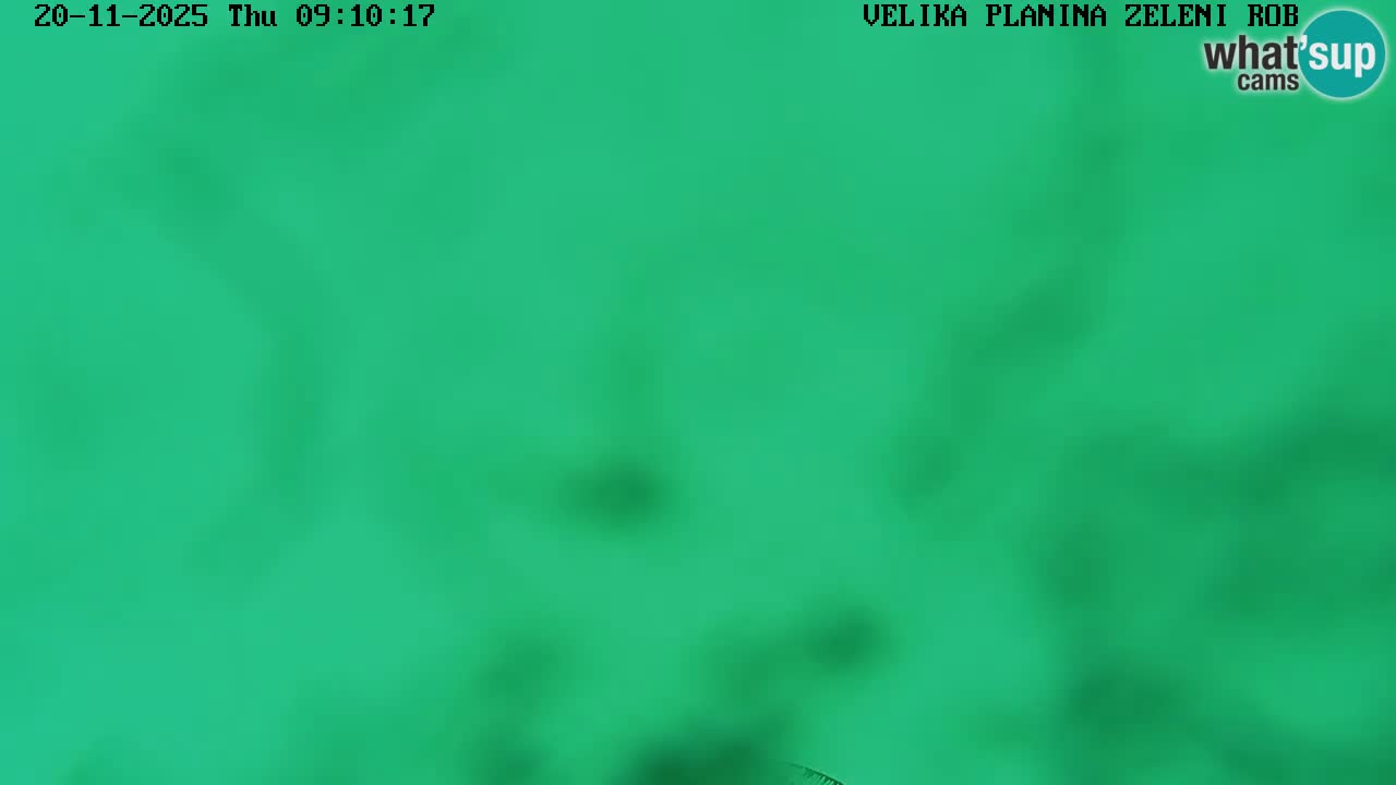 Zeleni Rob – Webcam live | Velika Planina