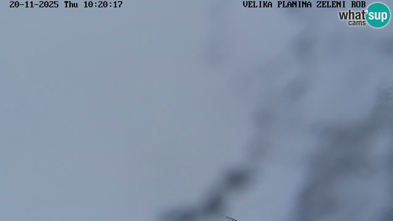 Zeleni Rob | Web kamera Velika Planina