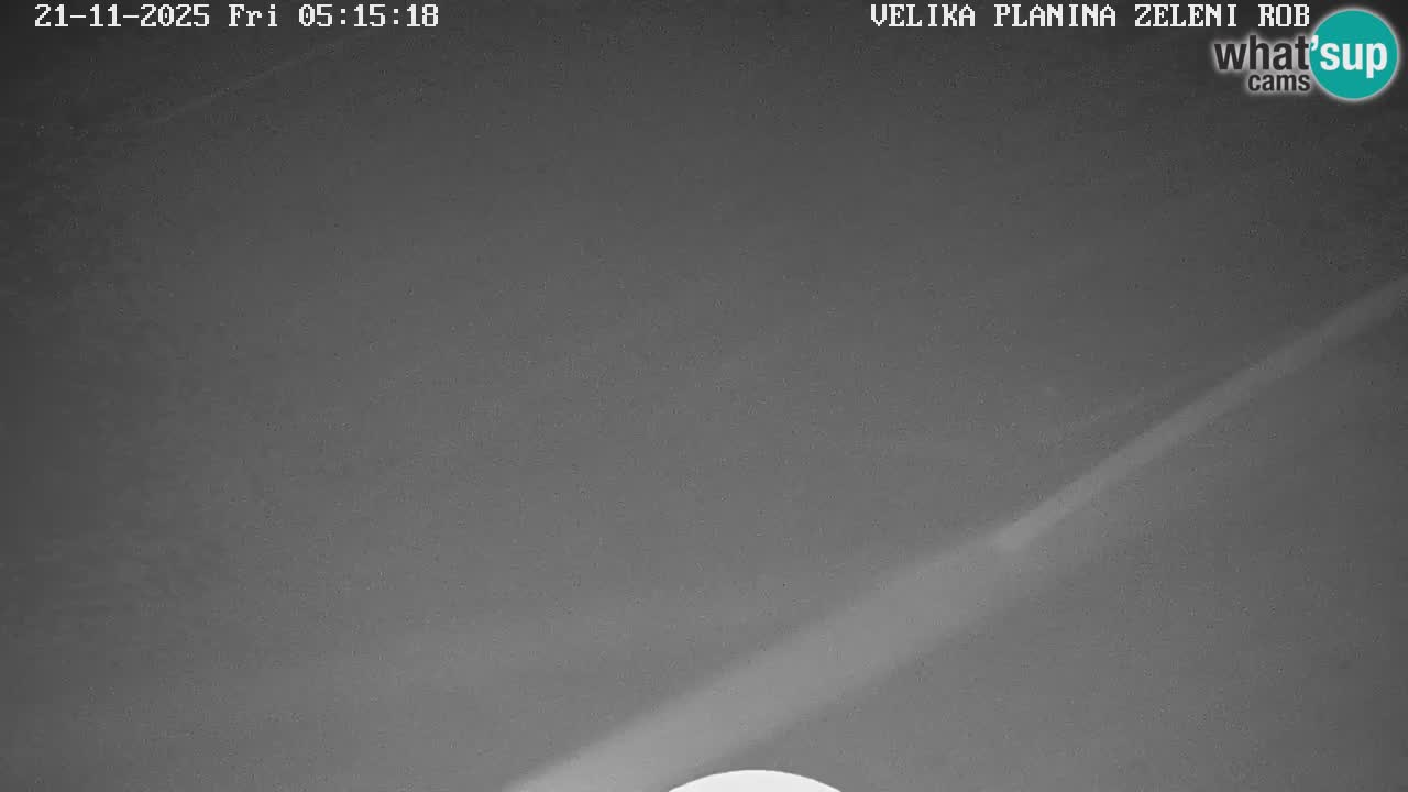 Zeleni Rob | Webcam en vivo Velika Planina