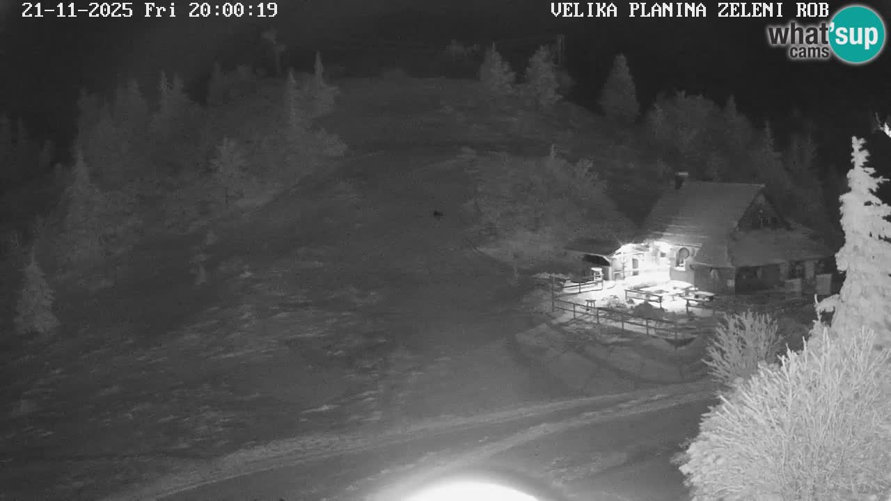 Zeleni Rob – Webcam live | Velika Planina