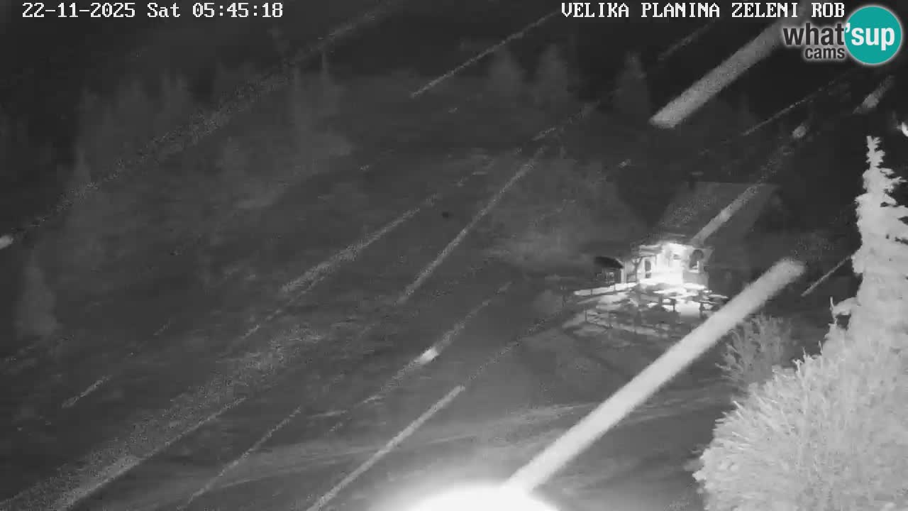Zeleni Rob – Webcam live | Velika Planina