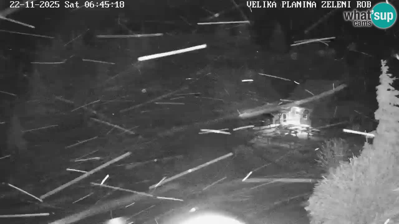 Zeleni Rob – Webcam live | Velika Planina