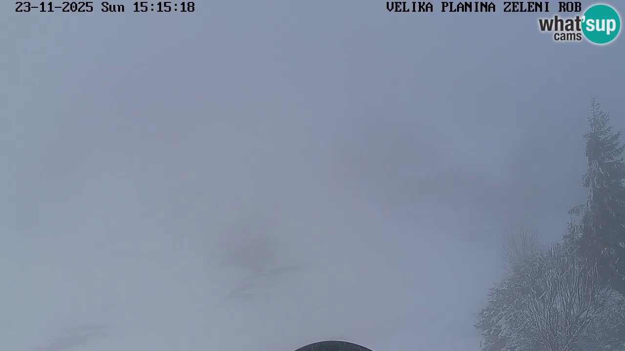 Zeleni Rob – Webcam live | Velika Planina
