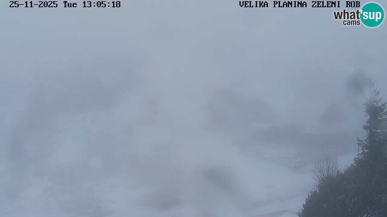 Zeleni Rob – Webcam live | Velika Planina