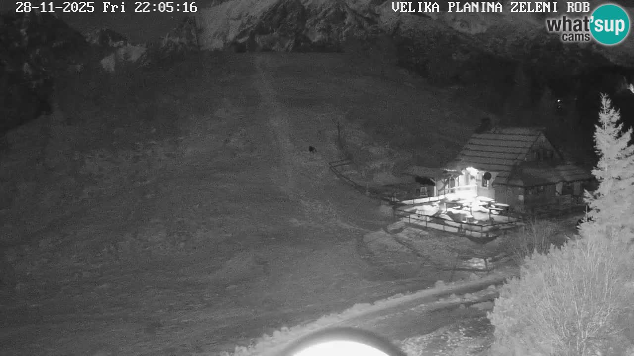 Zeleni Rob | Webcam live Velika Planina