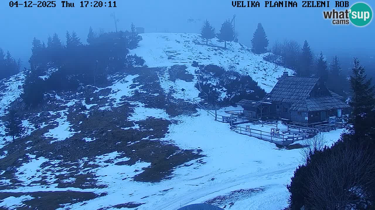 Zeleni Rob – Webcam live | Velika Planina
