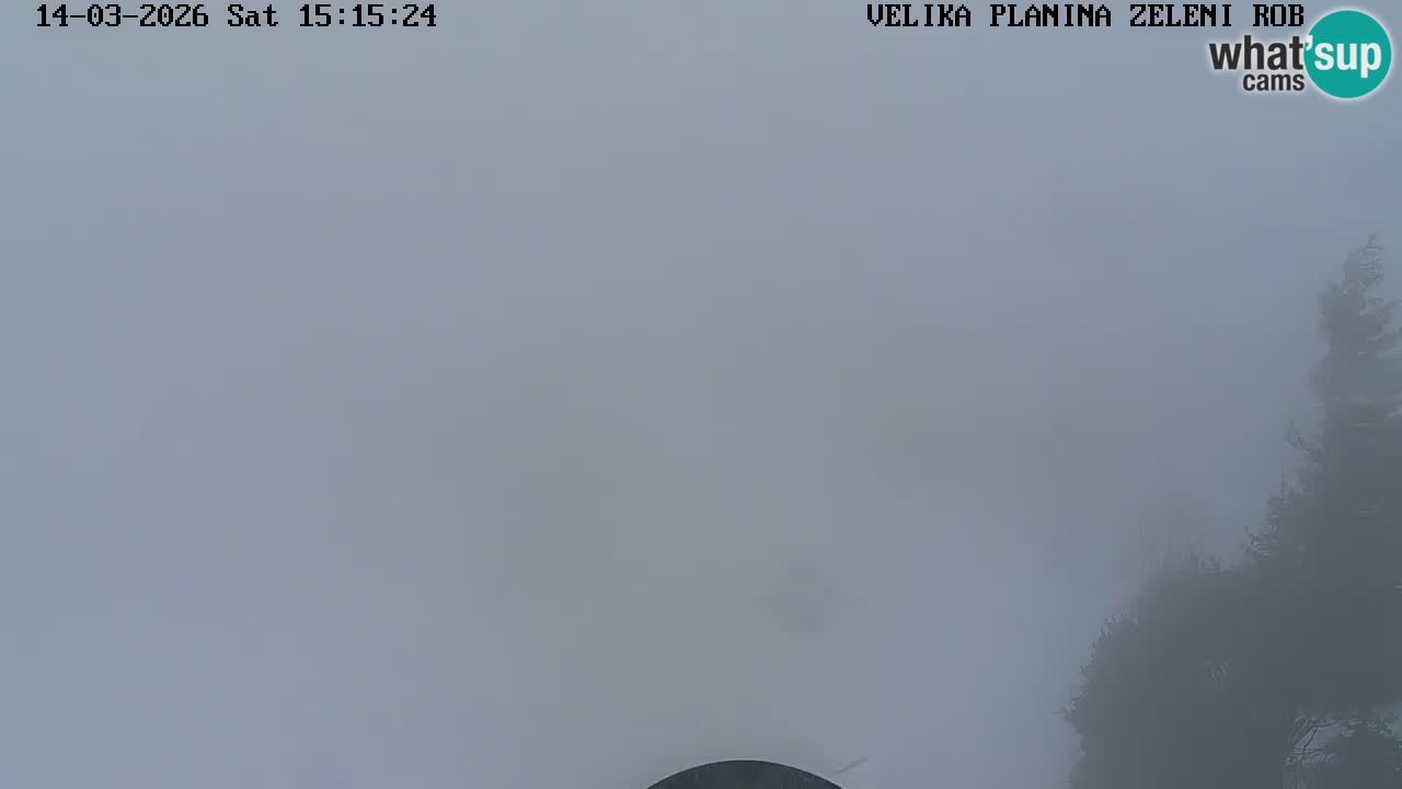 Zeleni Rob – Webcam live | Velika Planina