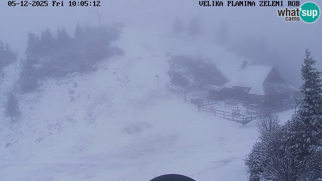 Zeleni Rob – Webcam live | Velika Planina