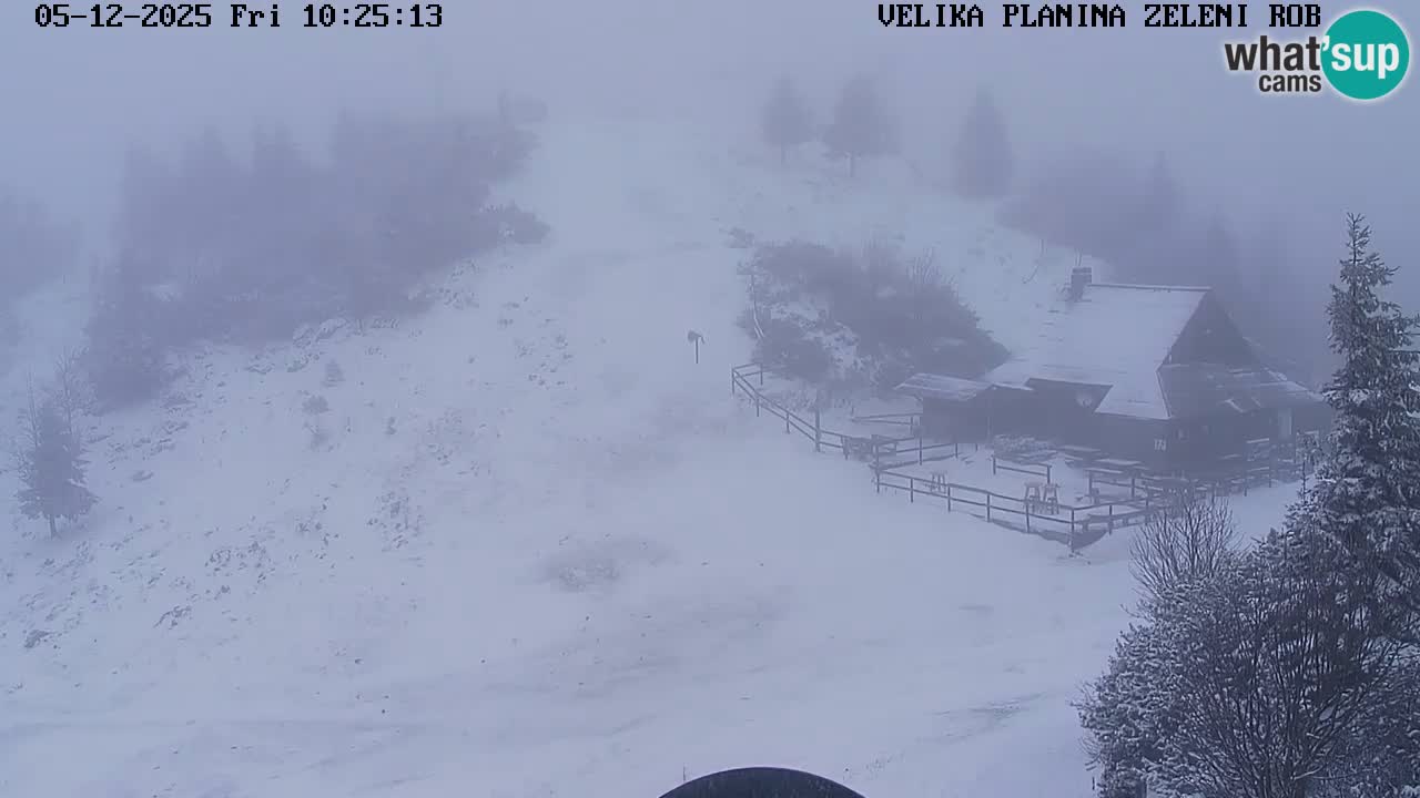 Zeleni Rob | Webcam live Velika Planina