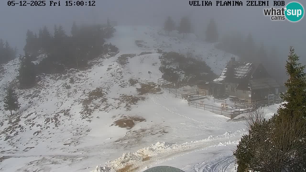 Zeleni Rob | Webcam live Velika Planina