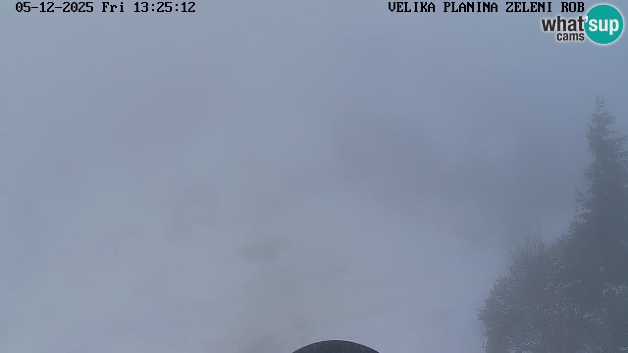 Zeleni Rob – Webcam live | Velika Planina