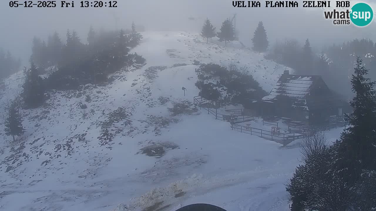 Zeleni Rob – Webcam live | Velika Planina