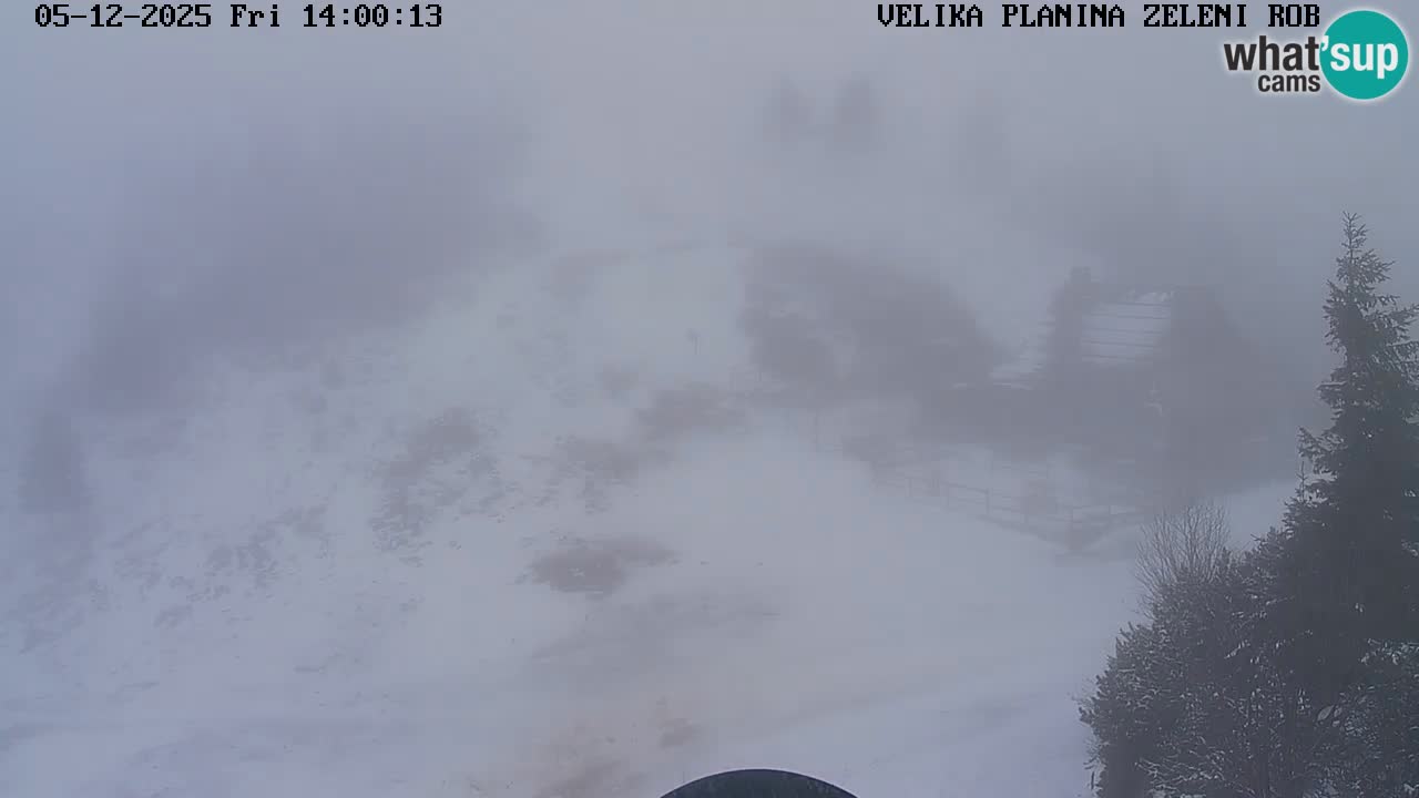 Zeleni Rob – Webcam live | Velika Planina