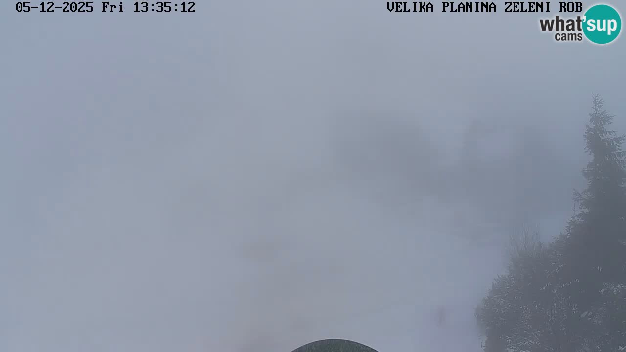 Zeleni Rob – Webcam live | Velika Planina
