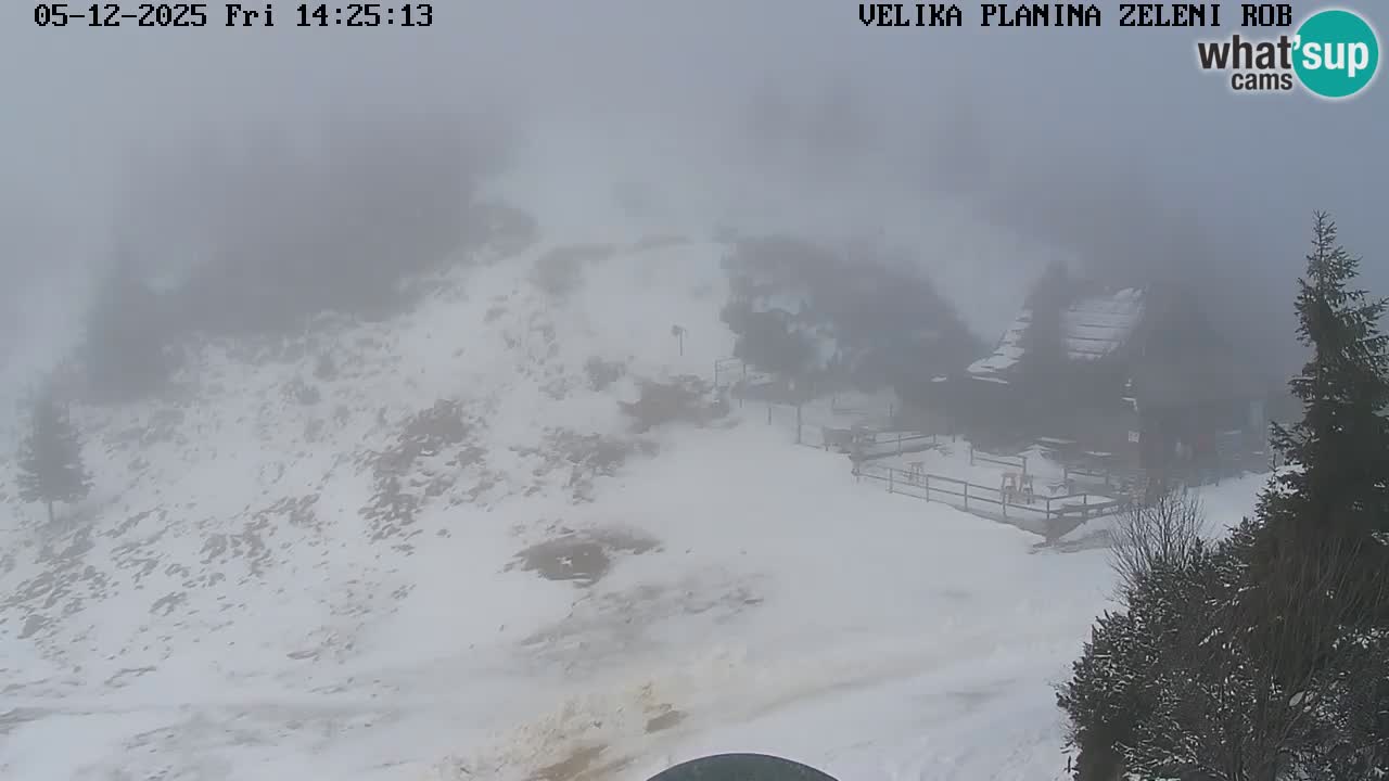 Zeleni Rob – Webcam live | Velika Planina