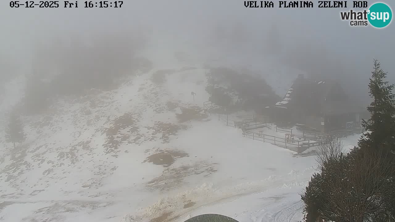 Zeleni Rob | Webcam live Velika Planina