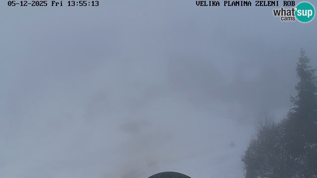 Zeleni Rob | Webcam live Velika Planina