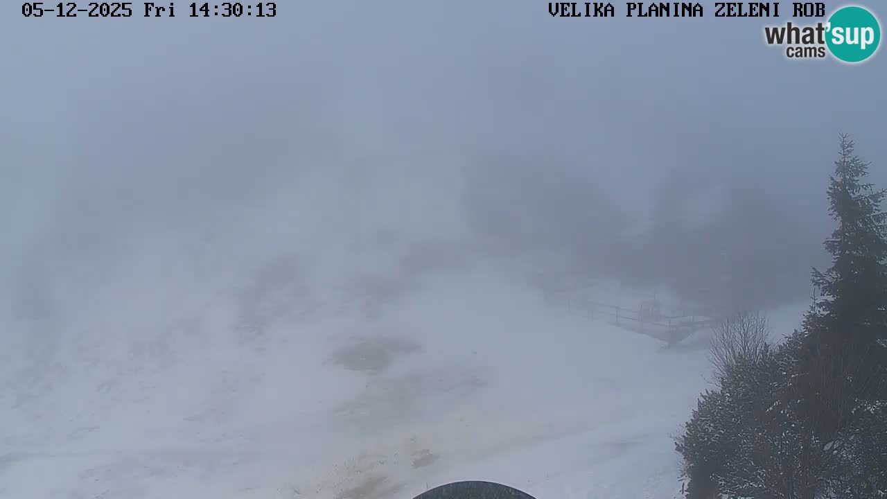 Zeleni Rob | Webcam live Velika Planina