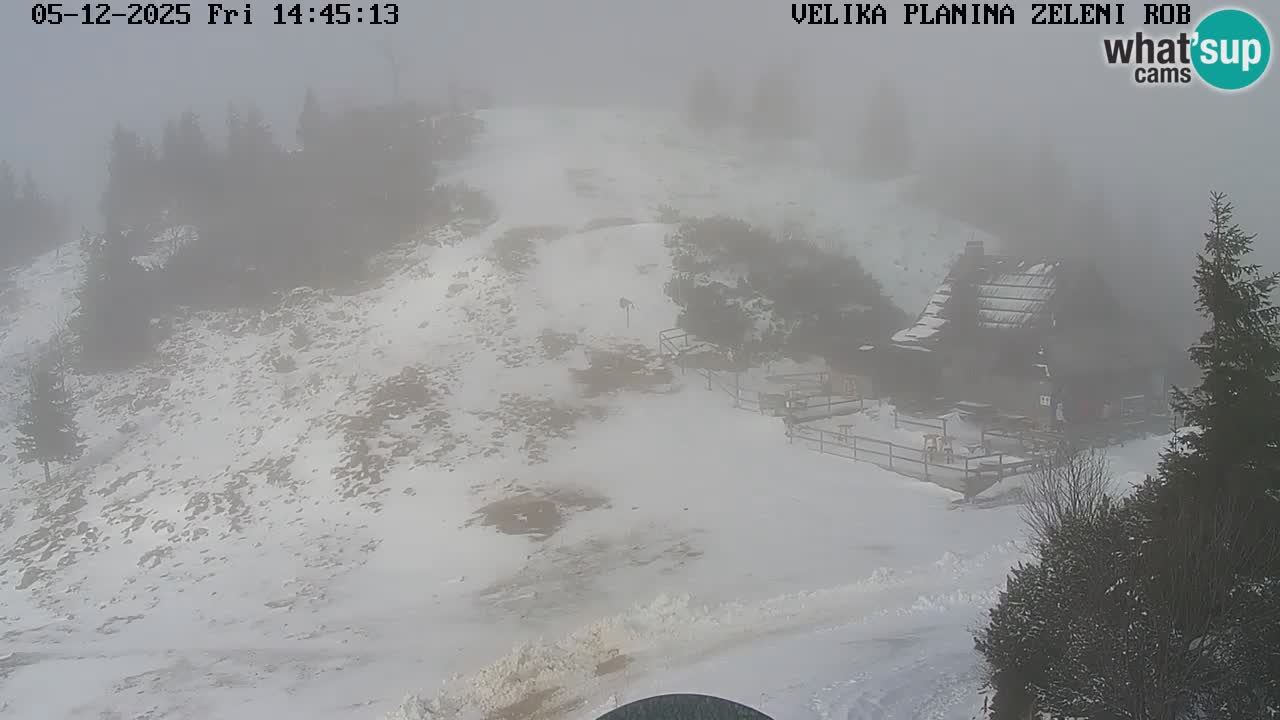 Zeleni Rob – Webcam live | Velika Planina