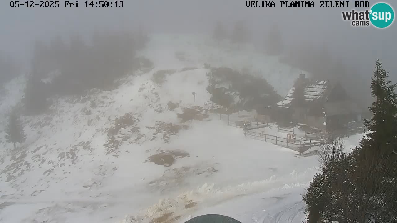 Zeleni Rob – Webcam live | Velika Planina