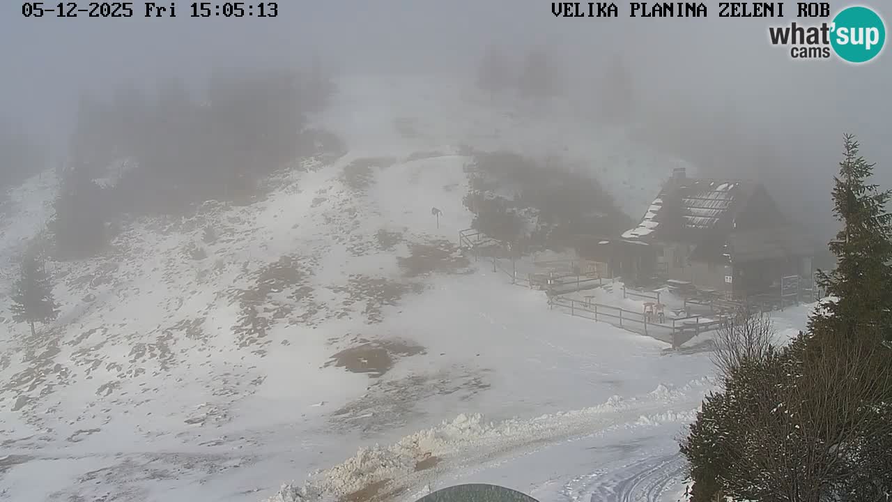 Zeleni Rob – Webcam live | Velika Planina