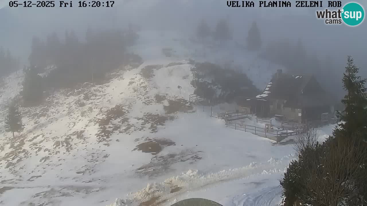 Zeleni Rob – Webcam live | Velika Planina