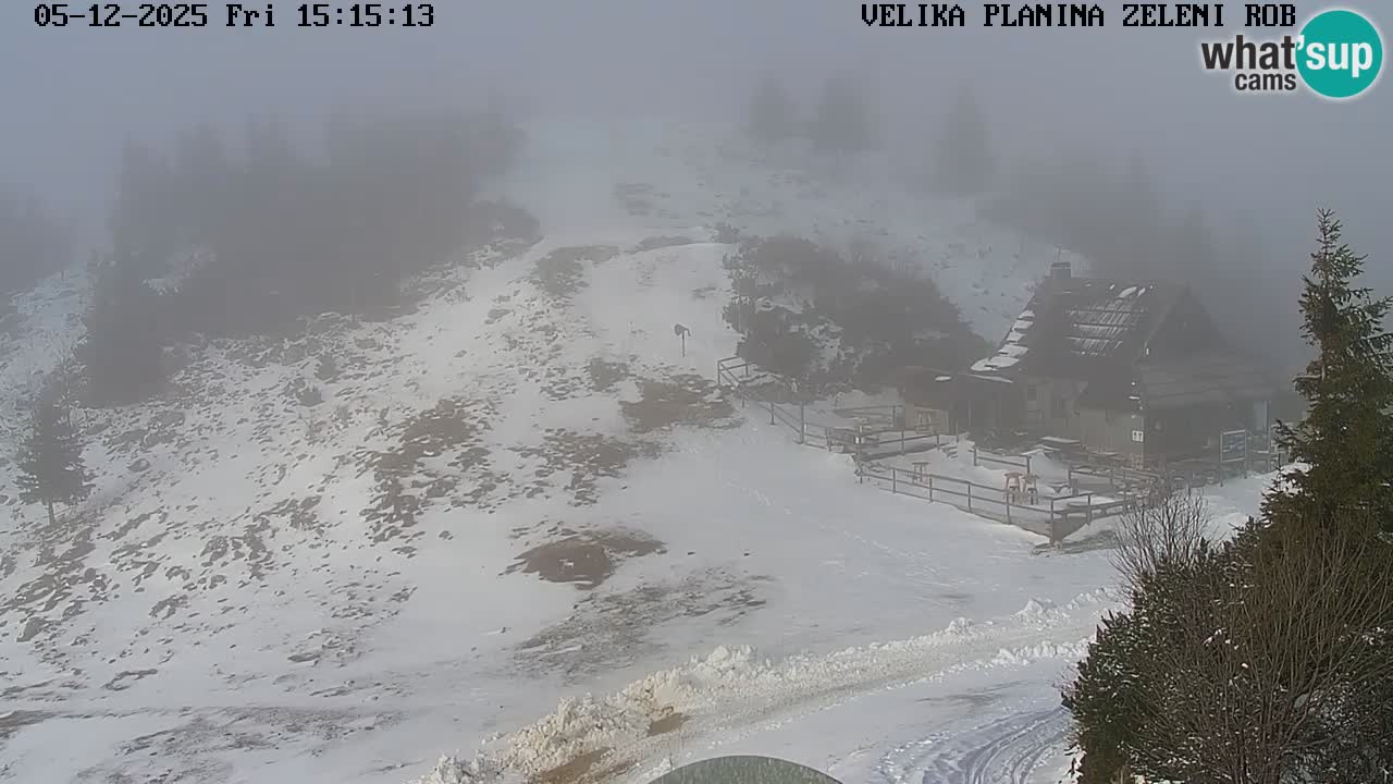 Zeleni Rob – Webcam live | Velika Planina