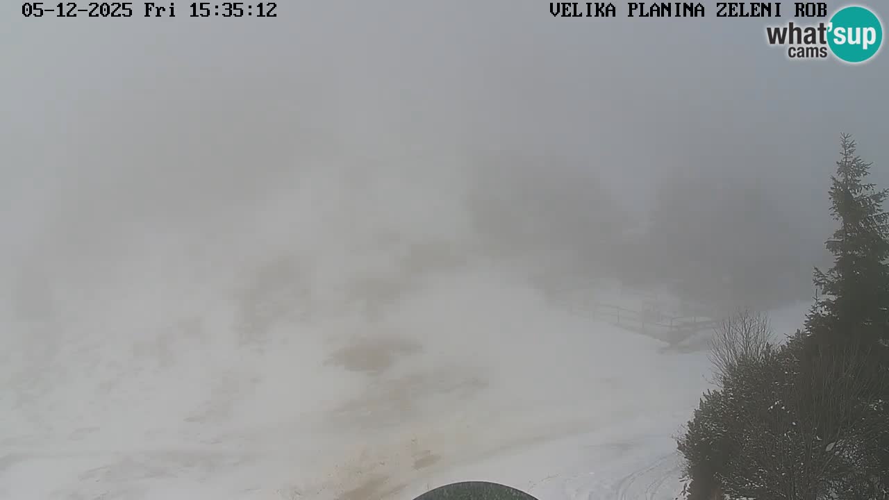 Zeleni Rob – Webcam live | Velika Planina