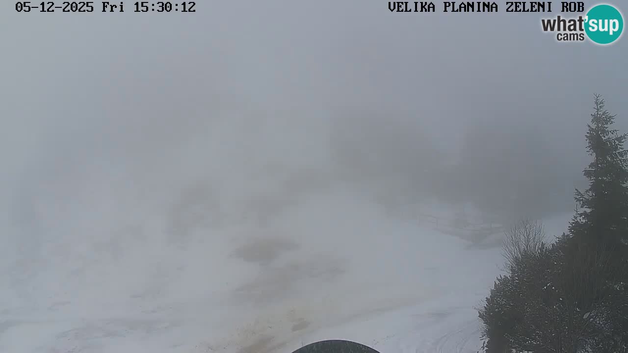 Zeleni Rob – Webcam live | Velika Planina