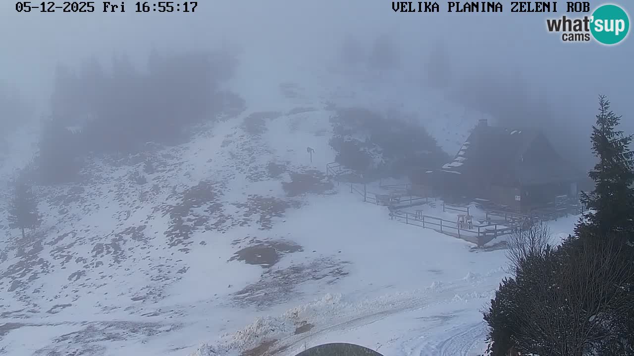 Zeleni Rob | Web kamera Velika Planina