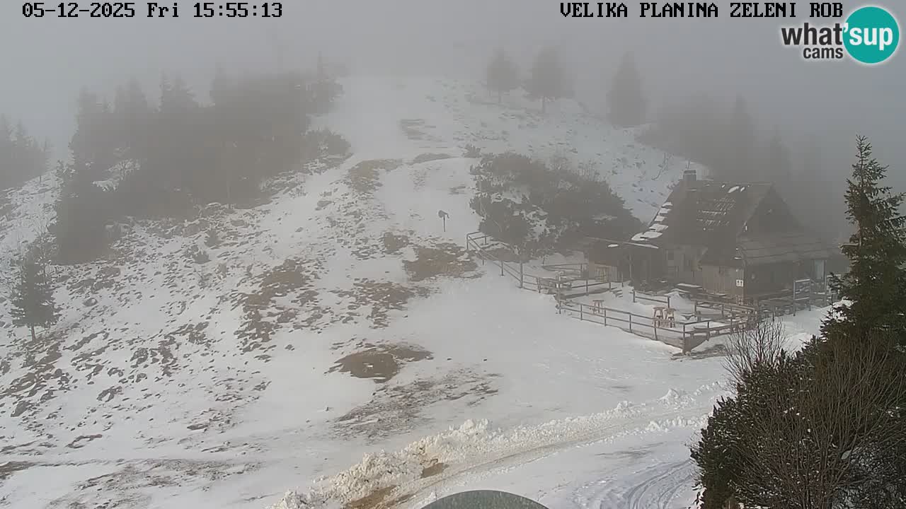 Zeleni Rob – Webcam live | Velika Planina