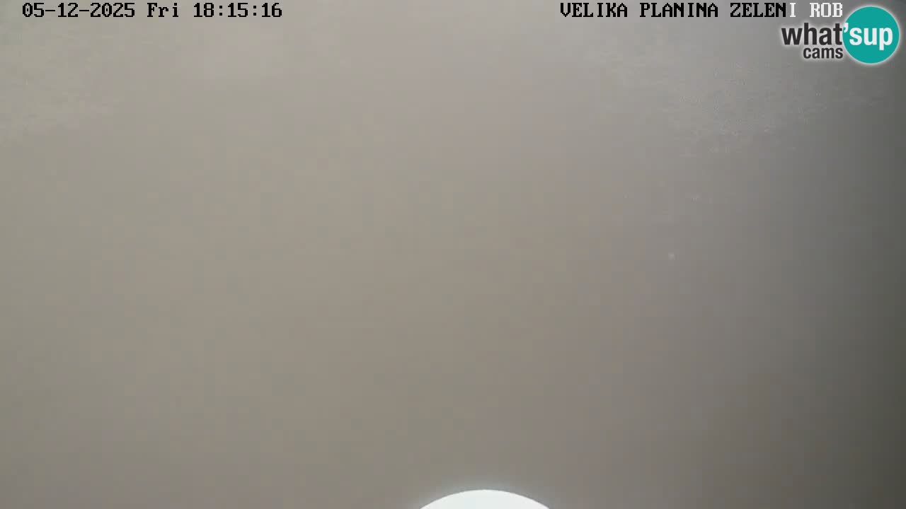 Zeleni Rob | Webcam en vivo Velika Planina