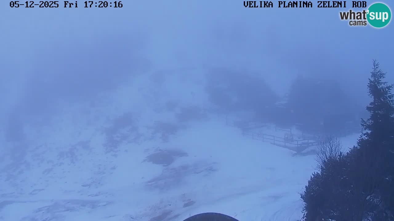 Zeleni Rob | Webcam live Velika Planina
