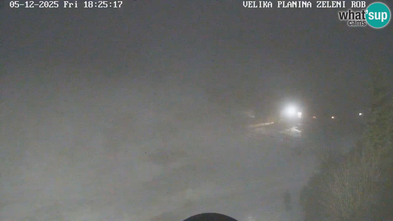 Zeleni Rob – Webcam live | Velika Planina