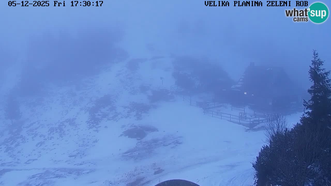 Zeleni Rob | Webcam live Velika Planina